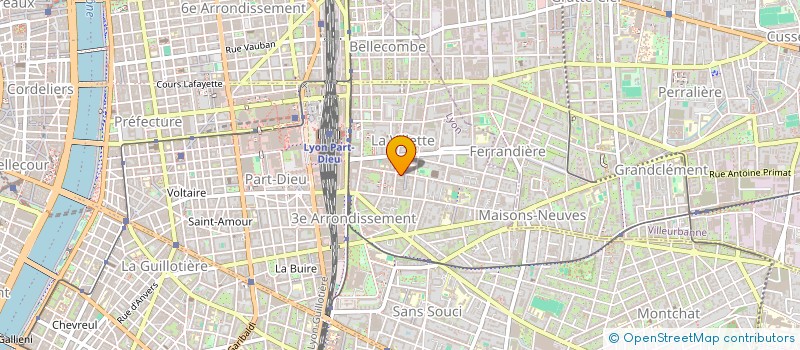 localisation de l'entreprise MONSIEUR ERIC CHAFRAIX  LYON