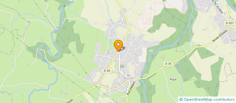 localisation de l'entreprise MONSIEUR ERIC CHAGNOLEAU à ASSON