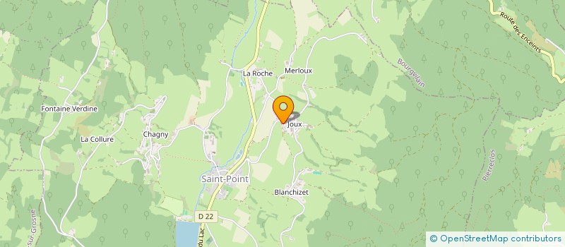 localisation de l'entreprise MONSIEUR ERIC CHAINTREUIL  SAINT-POINT