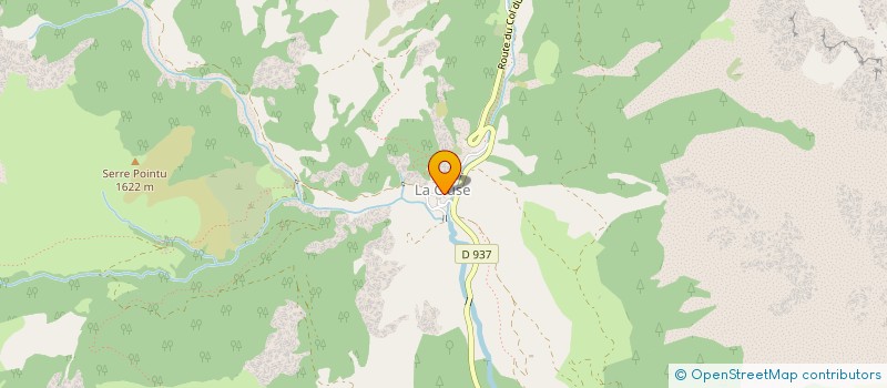 localisation de l'entreprise MONSIEUR ERIC CHAIX  DEVOLUY