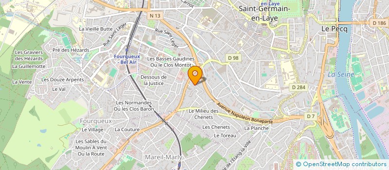 localisation de l'entreprise MONSIEUR ERIC CHAMPEL à SAINT-GERMAIN-EN-LAYE
