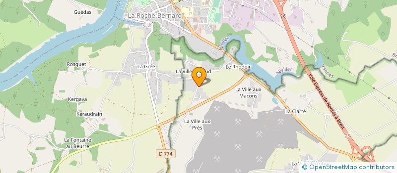 localisation de l'entreprise MONSIEUR ERIC CHANGARNIER à HERBIGNAC