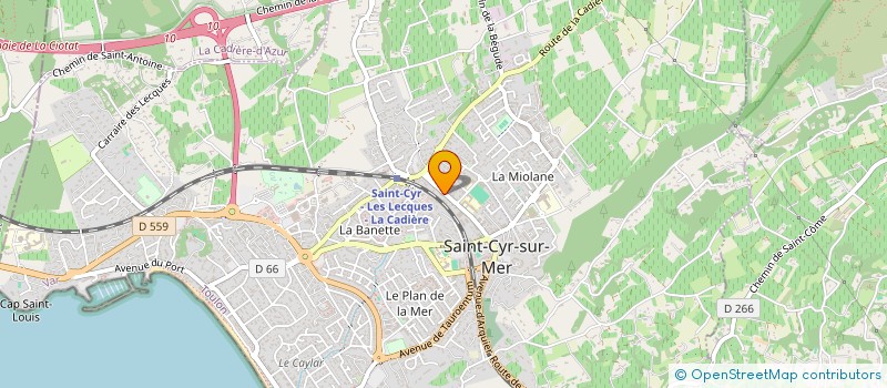 localisation de l'entreprise MONSIEUR ERIC CHANUDET à SAINT-CYR-SUR-MER