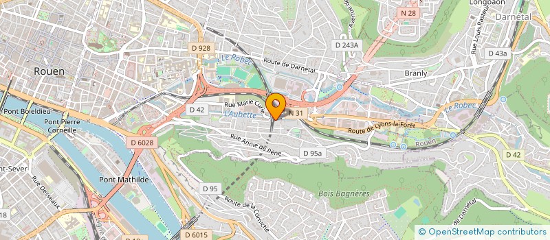 localisation de l'entreprise MONSIEUR ERIC CHAOUAT à ROUEN