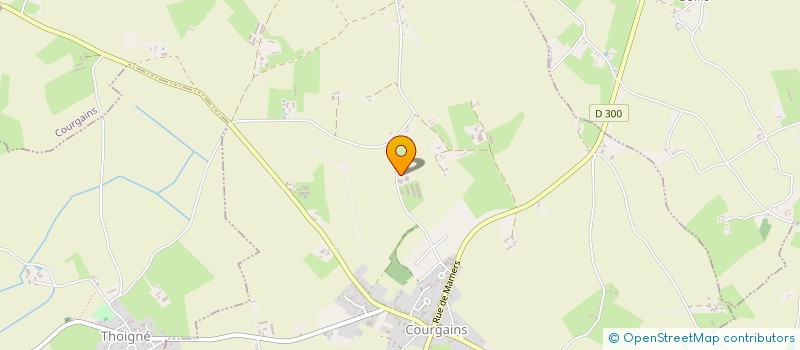 localisation de l'entreprise MONSIEUR ERIC CHAPLAIN  COURGAINS