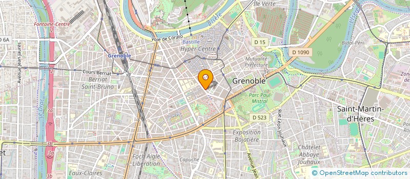 localisation de l'entreprise MONSIEUR ERIC CHARDONNET à GRENOBLE