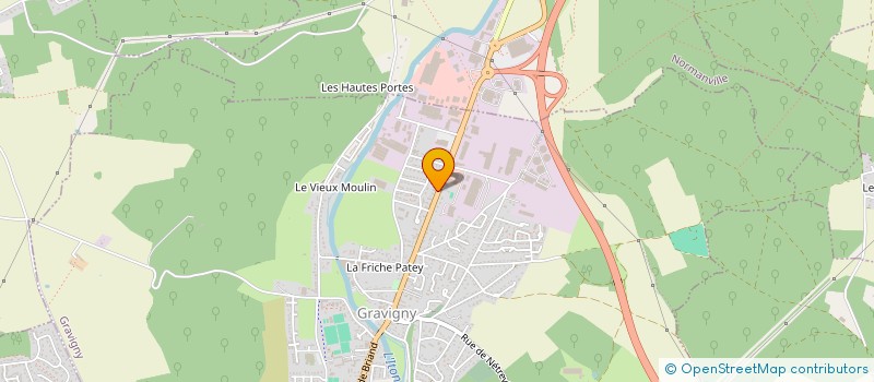 localisation de l'entreprise MONSIEUR ERIC CHARLES à GRAVIGNY