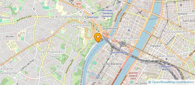 localisation de l'entreprise MONSIEUR ERIC-CHARLES BAESA  LYON