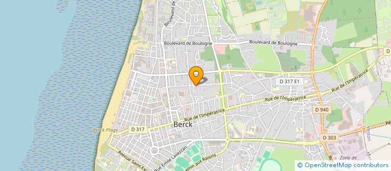 localisation de l'entreprise MONSIEUR ERIC CHARPENTIER à BERCK