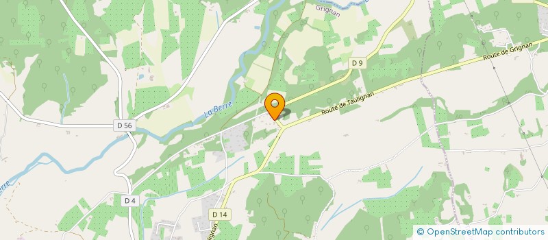 localisation de l'entreprise MONSIEUR ERIC CHARRANSOL  GRIGNAN