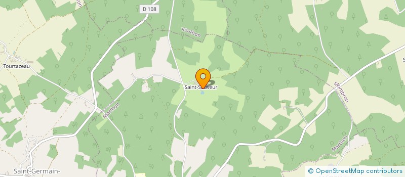 localisation de l'entreprise MONSIEUR ERIC CHARRIERE  MARTHON