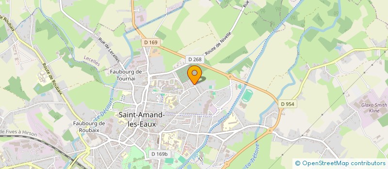 localisation de l'entreprise MONSIEUR ERIC CHASSELAT à SAINT-AMAND-LES-EAUX