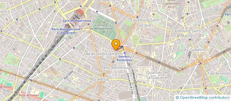 localisation de l'entreprise MONSIEUR ERIC CHATEAU  PARIS