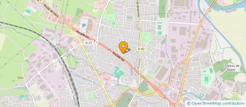 localisation de l'entreprise MONSIEUR ERIC CHAUVET  MABLY