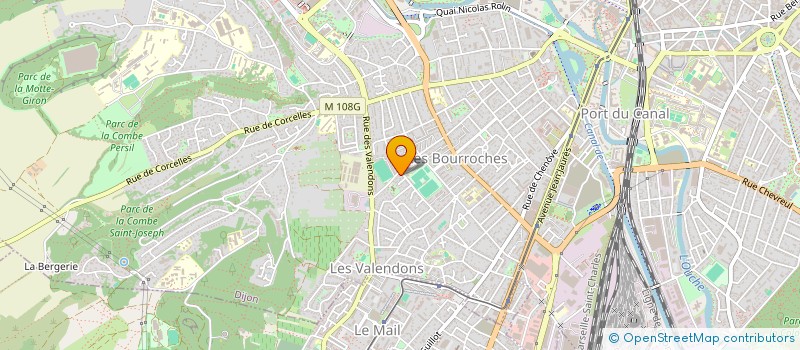 localisation de l'entreprise MONSIEUR ERIC CHAUVIERE à DIJON