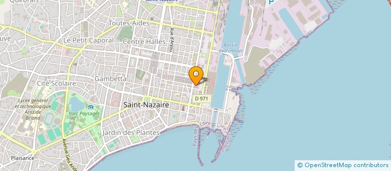localisation de l'entreprise MONSIEUR ERIC CHENAVIER à SAINT-NAZAIRE