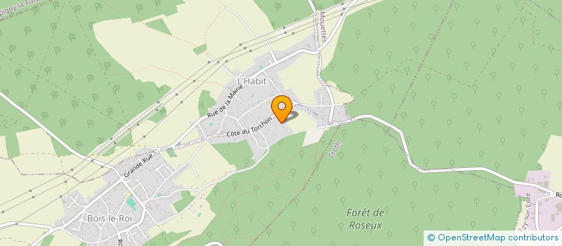 localisation de l'entreprise MONSIEUR ERIC CHESNEL  BOIS-LE-ROI