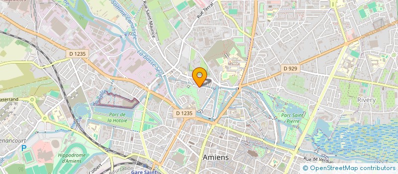 localisation de l'entreprise MONSIEUR ERIC CHEVALIER  AMIENS