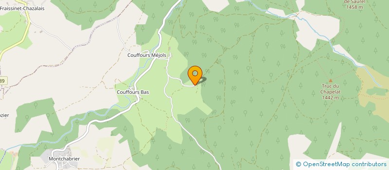 localisation de l'entreprise MONSIEUR ERIC CHEVALIER  LE MALZIEU-FORAIN