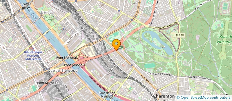 localisation de l'entreprise MONSIEUR ERIC CHEVALIER  CHARENTON-LE-PONT