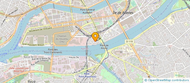 localisation de l'entreprise MONSIEUR ERIC CHEVALLIER à NANTES