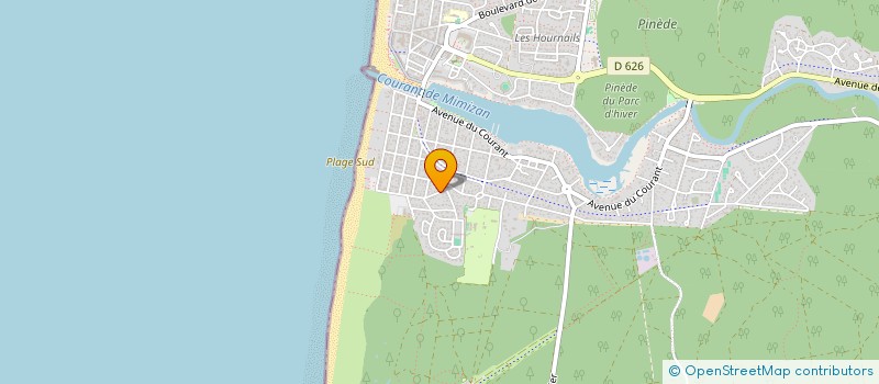 localisation de l'entreprise MONSIEUR ERIC CHEVANCE  MIMIZAN