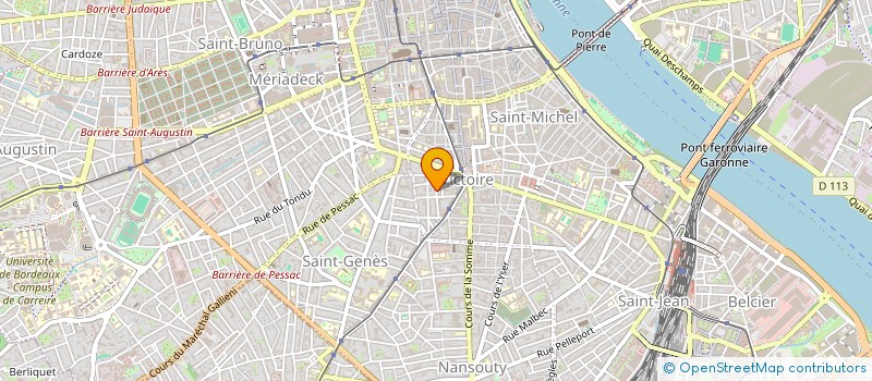 localisation de l'entreprise MONSIEUR ERIC CHICHEPORTICHE  BORDEAUX