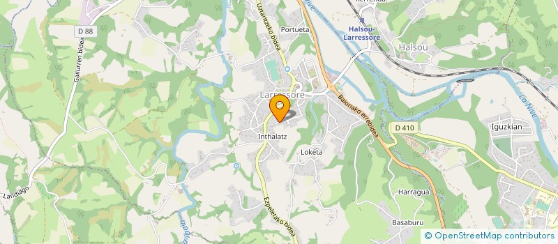 localisation de l'entreprise MONSIEUR ERIC CHILIBOLOST à LARRESSORE