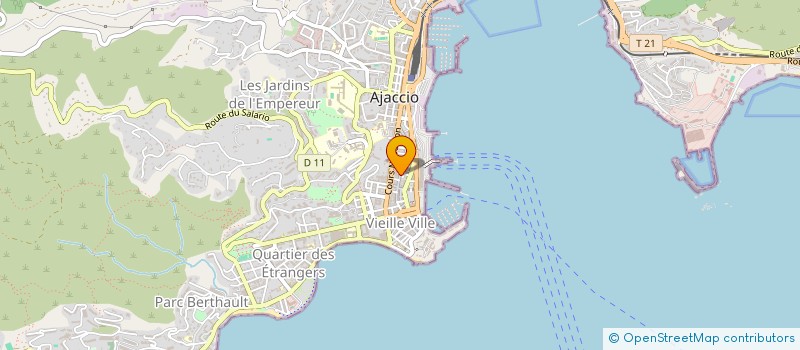 localisation de l'entreprise MONSIEUR ERIC CHIOCCA à AJACCIO
