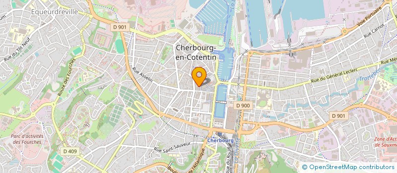 localisation de l'entreprise MONSIEUR ERIC CHIVOT  CHERBOURG-EN-COTENTIN