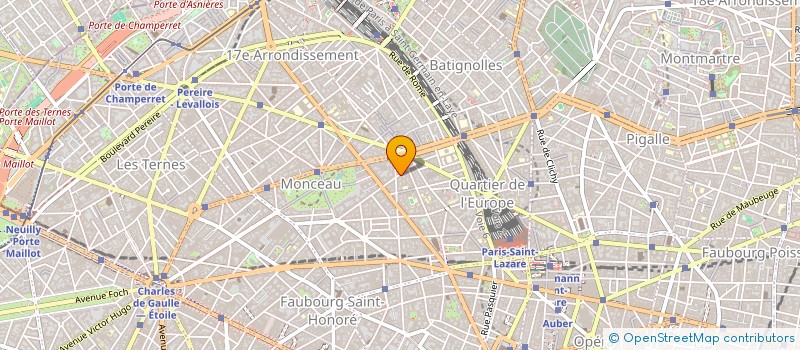 localisation de l'entreprise MONSIEUR ERIC CHOLLE  PARIS