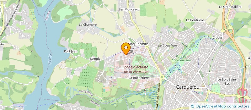 localisation de l'entreprise MONSIEUR ERIC CHOMARD  CARQUEFOU