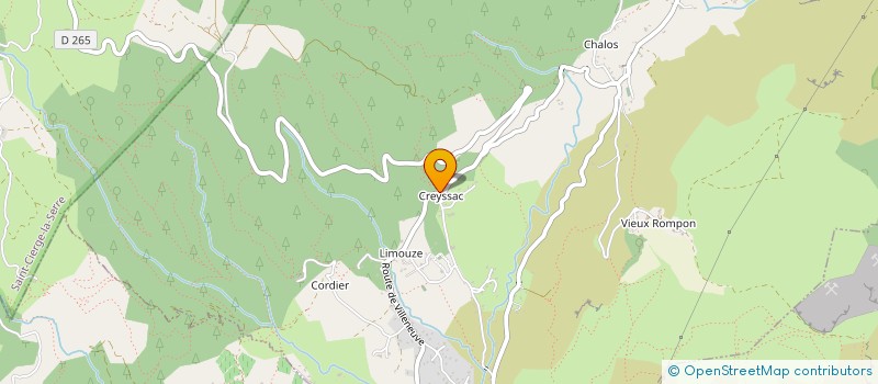 localisation de l'entreprise MONSIEUR ERIC CHOUVIER  ROMPON