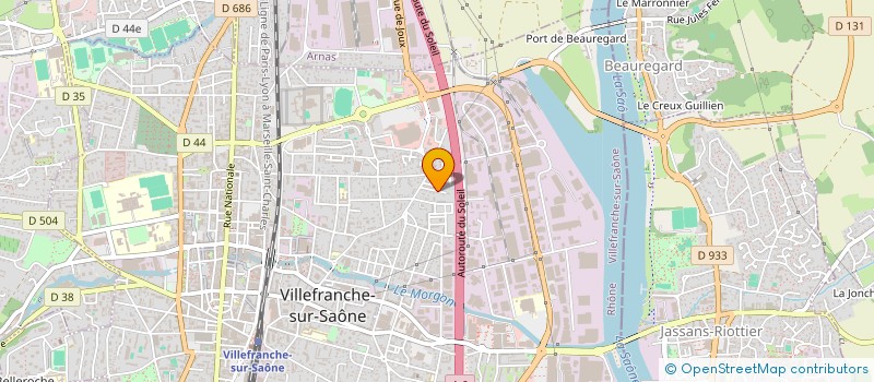 localisation de l'entreprise MONSIEUR ERIC CHRISTOPHE à VILLEFRANCHE-SUR-SAONE