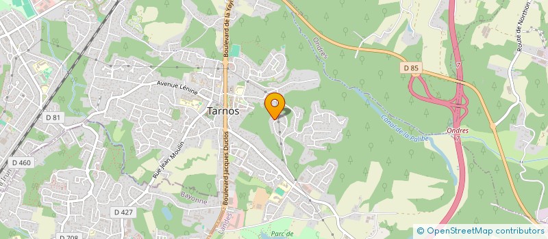 localisation de l'entreprise MONSIEUR ERIC CIAUDO  TARNOS