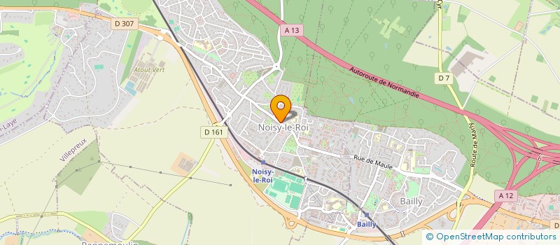 localisation de l'entreprise MONSIEUR ERIC CLABEAU  NOISY-LE-ROI