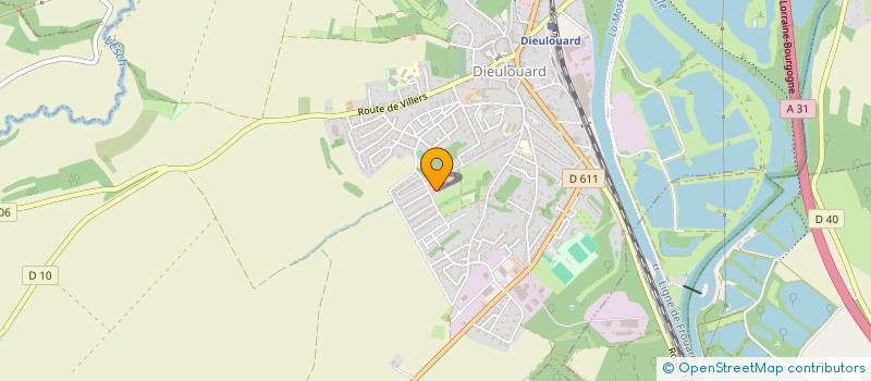 localisation de l'entreprise MONSIEUR ERIC CLAUDE MAZZI  DIEULOUARD