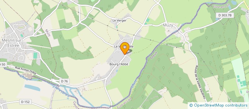 localisation de l'entreprise MONSIEUR ERIC CLAVER AKAFFOU  MUZY