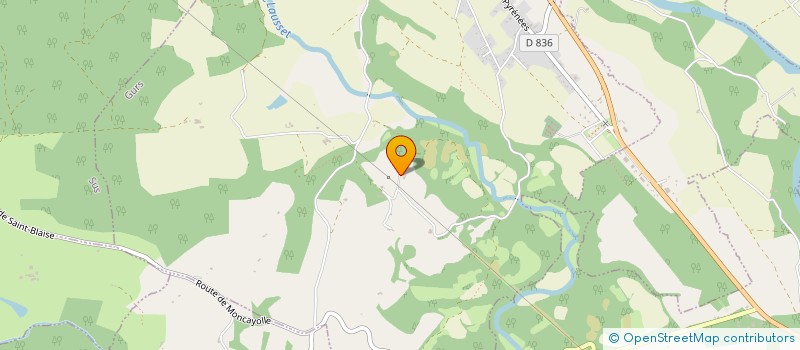 localisation de l'entreprise MONSIEUR ERIC CLAVERIE  CHARRE