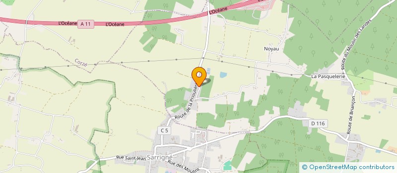 localisation de l'entreprise MONSIEUR ERIC CLEMENCEAU  LOIRE-AUTHION