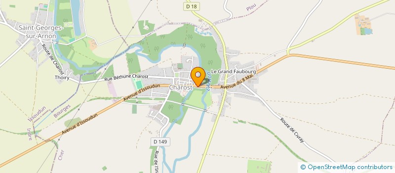 localisation de l'entreprise MONSIEUR ERIC CLEMENT  CIVRAY