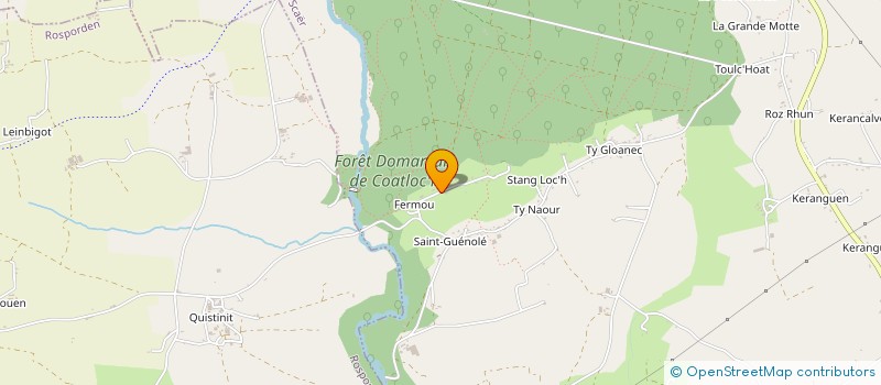 localisation de l'entreprise MONSIEUR ERIC CLERGE  SCAER