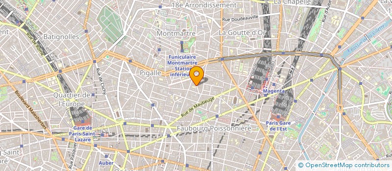 localisation de l'entreprise MONSIEUR ERIC CLERGEOT  PARIS