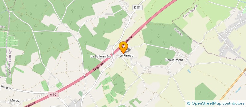 localisation de l'entreprise MONSIEUR ERIC CLERTE-FOUQUEREAU  BEAUMONT SAINT-CYR