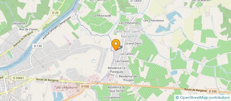 localisation de l'entreprise MONSIEUR ERIC CLIN  SAINT-ANDRE-ET-APPELLES