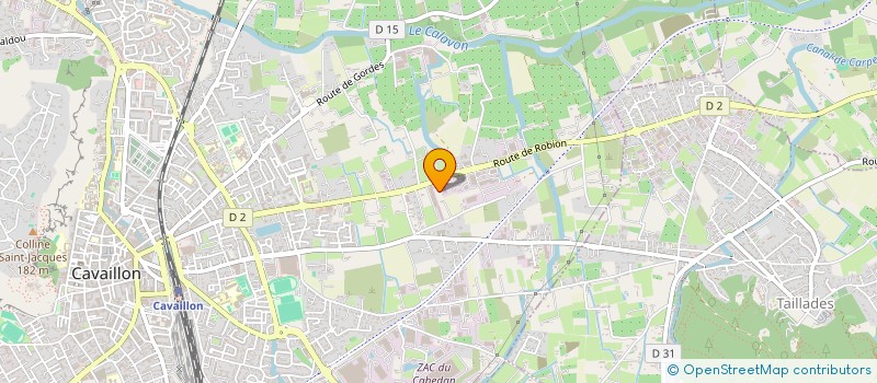 localisation de l'entreprise MONSIEUR ERIC CLOUSEAU  CAVAILLON