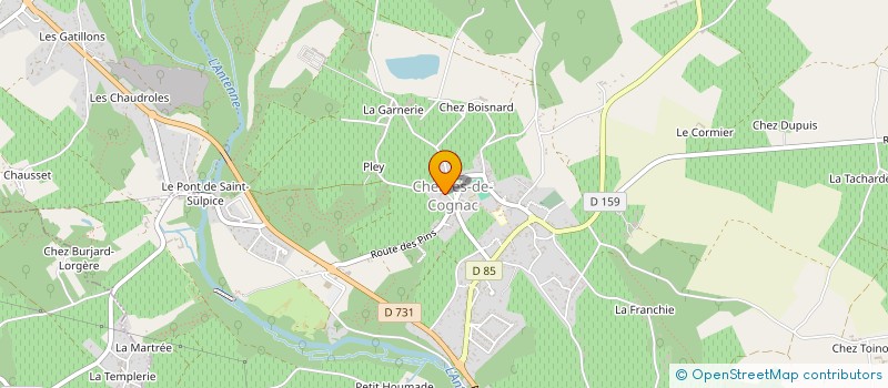 localisation de l'entreprise MONSIEUR ERIC CLUZEAULT à VAL-DE-COGNAC