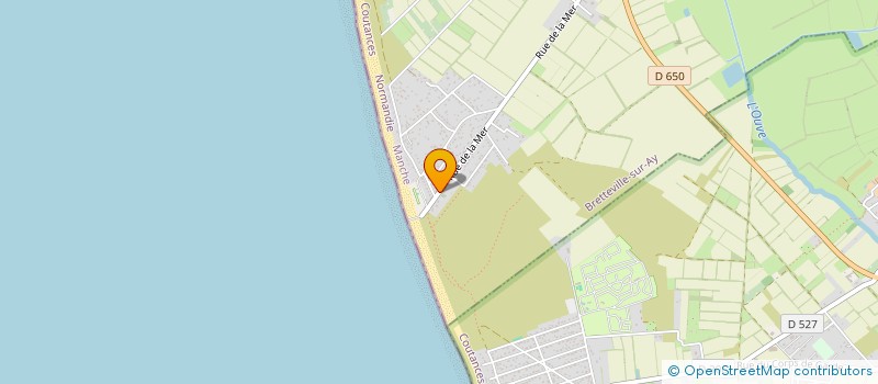 localisation de l'entreprise MONSIEUR ERIC COANTIEC  BRETTEVILLE-SUR-AY