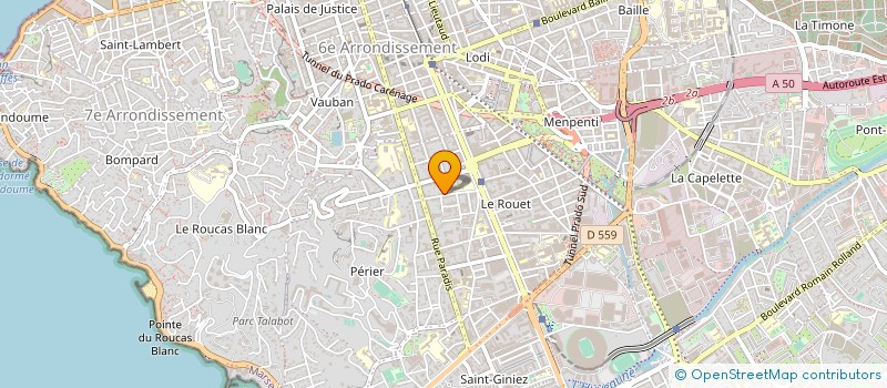 localisation de l'entreprise MONSIEUR ERIC COHEN à MARSEILLE