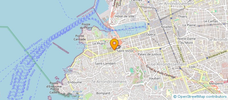 localisation de l'entreprise MONSIEUR ERIC COHEN TENOUDJI à MARSEILLE